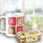 XOXO Rocher Chocolate Mug Surprise