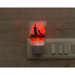 Relationship matrix LED light plaque | Personalized photo / name / message bedroom LED