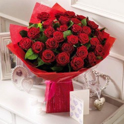 For My Inspiration 30 Red Roses