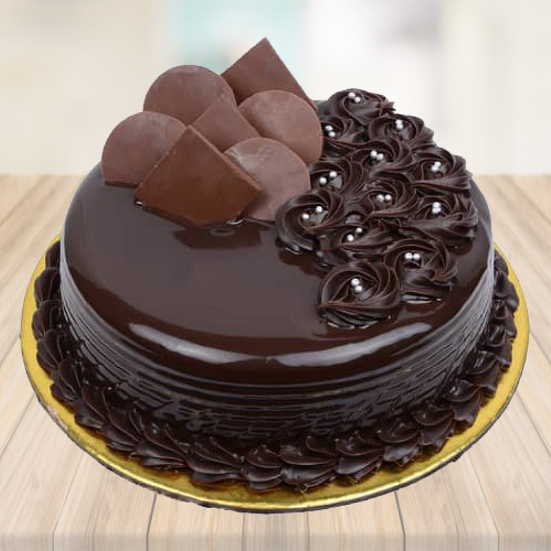 Dark Chocolate Speculoos Truffle Cake | The Cake Merchant
