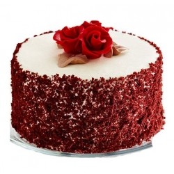 Half Kg Red Velvet Cream Cake