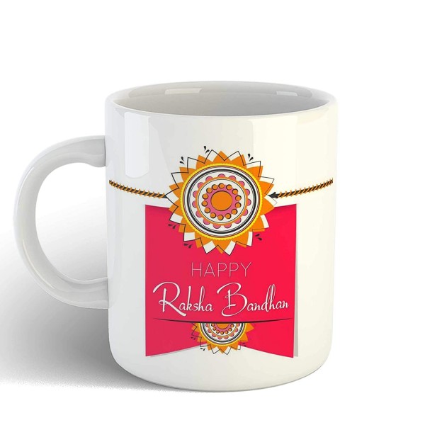 Rakhi Print Personalized Mug