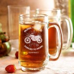 Beer Mug - Born to Ride - Customised